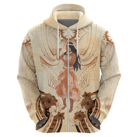 Tonga Women's Day Hoodie With Polynesian Pattern LT05 - Polynesian Pride