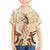 Tonga Women's Day Kid Hawaiian Shirt With Polynesian Pattern LT05 Kid Beige - Polynesian Pride