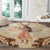 Tonga Women's Day Round Carpet With Polynesian Pattern