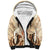 Tonga Women's Day Sherpa Hoodie With Polynesian Pattern LT05 Unisex Beige - Polynesian Pride