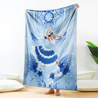 Cook Islands Women's Day Blanket With Polynesian Pattern LT05 - Polynesian Pride