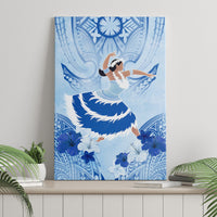 Cook Islands Women's Day Canvas Wall Art With Polynesian Pattern LT05 - Polynesian Pride