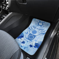 Cook Islands Women's Day Car Mats With Polynesian Pattern LT05 - Polynesian Pride