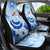 Cook Islands Women's Day Car Seat Cover With Polynesian Pattern