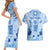 Cook Islands Women's Day Couples Matching Short Sleeve Bodycon Dress and Hawaiian Shirt With Polynesian Pattern LT05 - Polynesian Pride