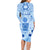 Cook Islands Women's Day Family Matching Long Sleeve Bodycon Dress and Hawaiian Shirt With Polynesian Pattern LT05 - Polynesian Pride