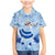 Cook Islands Women's Day Family Matching Mermaid Dress and Hawaiian Shirt With Polynesian Pattern LT05 Son's Shirt Blue - Polynesian Pride