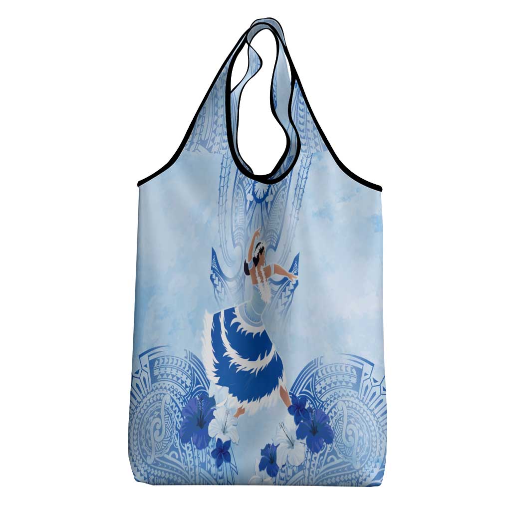 Cook Islands Women's Day Grocery Bag With Polynesian Pattern LT05 - Polynesian Pride