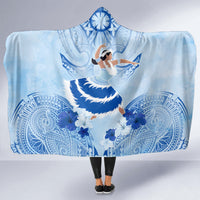 Cook Islands Women's Day Hooded Blanket With Polynesian Pattern LT05 - Polynesian Pride