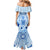 Cook Islands Women's Day Mermaid Dress With Polynesian Pattern LT05 - Polynesian Pride