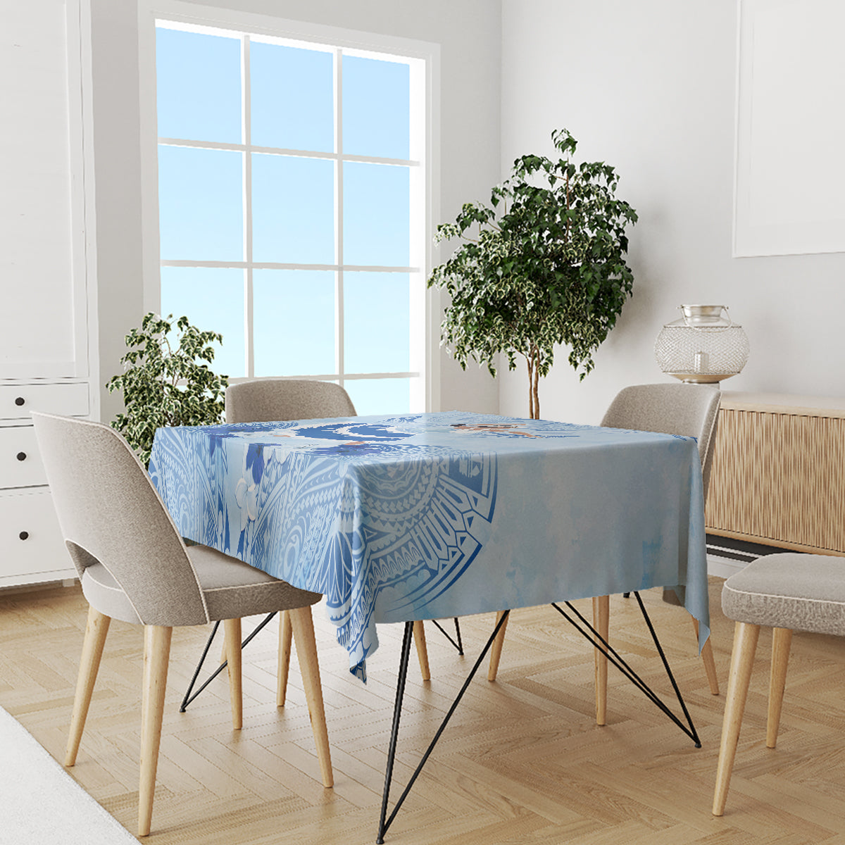 Cook Islands Women's Day Tablecloth With Polynesian Pattern LT05 - Polynesian Pride