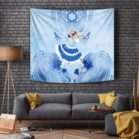 Cook Islands Women's Day Tapestry With Polynesian Pattern LT05 - Polynesian Pride