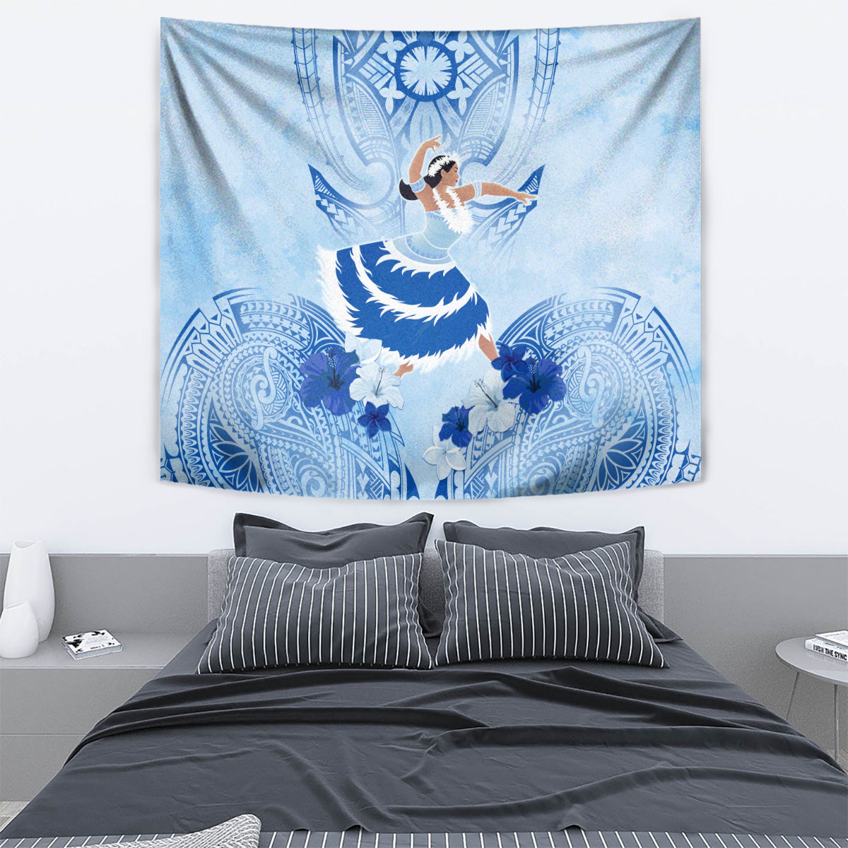 Cook Islands Women's Day Tapestry With Polynesian Pattern LT05 - Polynesian Pride