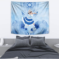 Cook Islands Women's Day Tapestry With Polynesian Pattern LT05 - Polynesian Pride