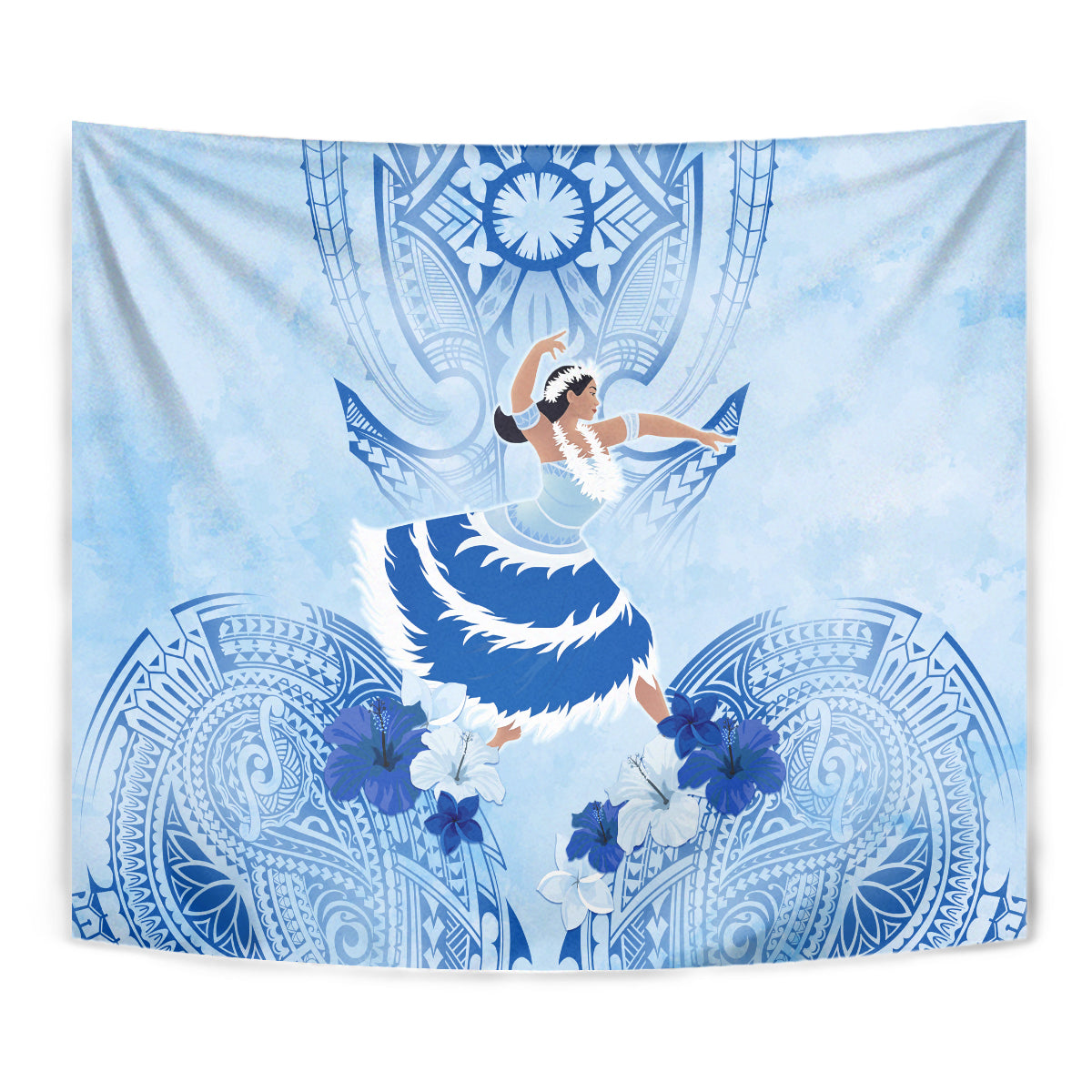 Cook Islands Women's Day Tapestry With Polynesian Pattern LT05 - Polynesian Pride