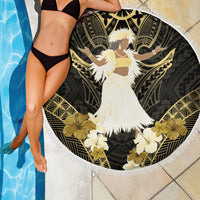 Niue Women's Day Beach Blanket With Polynesian Pattern LT05 - Polynesian Pride