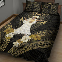 Niue Women's Day Quilt Bed Set With Polynesian Pattern LT05 - Polynesian Pride