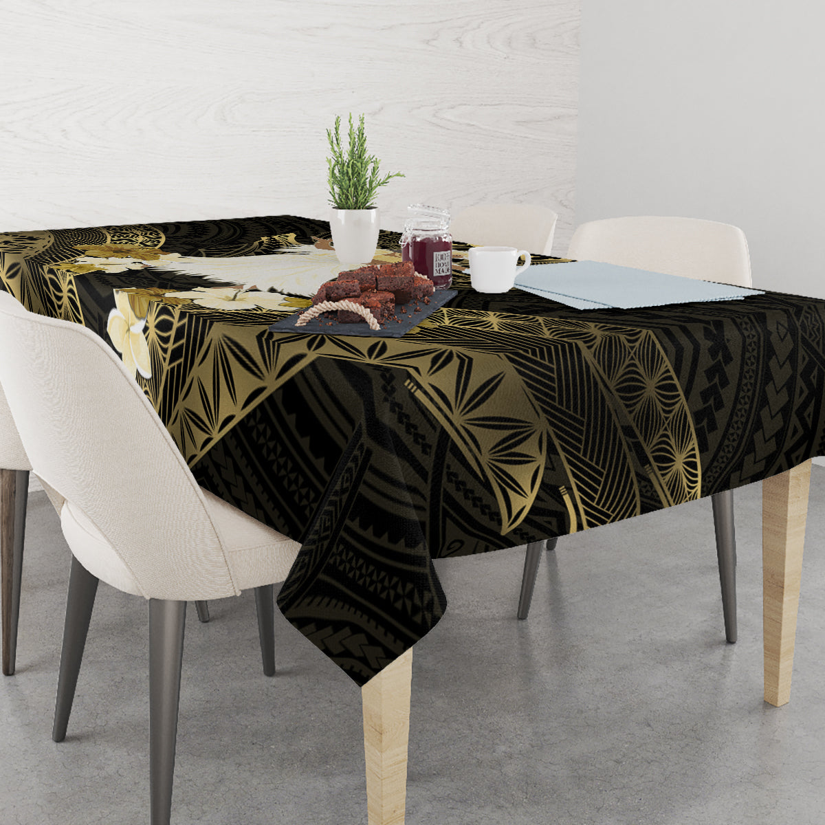 Niue Women's Day Tablecloth With Polynesian Pattern LT05 - Polynesian Pride