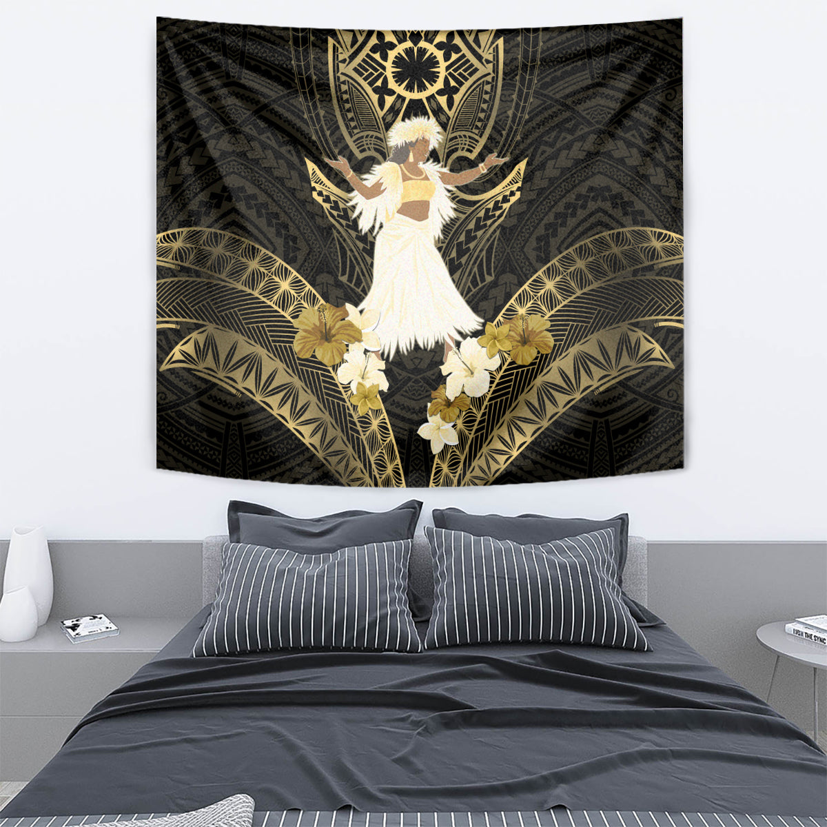 Niue Women's Day Tapestry With Polynesian Pattern LT05 - Polynesian Pride