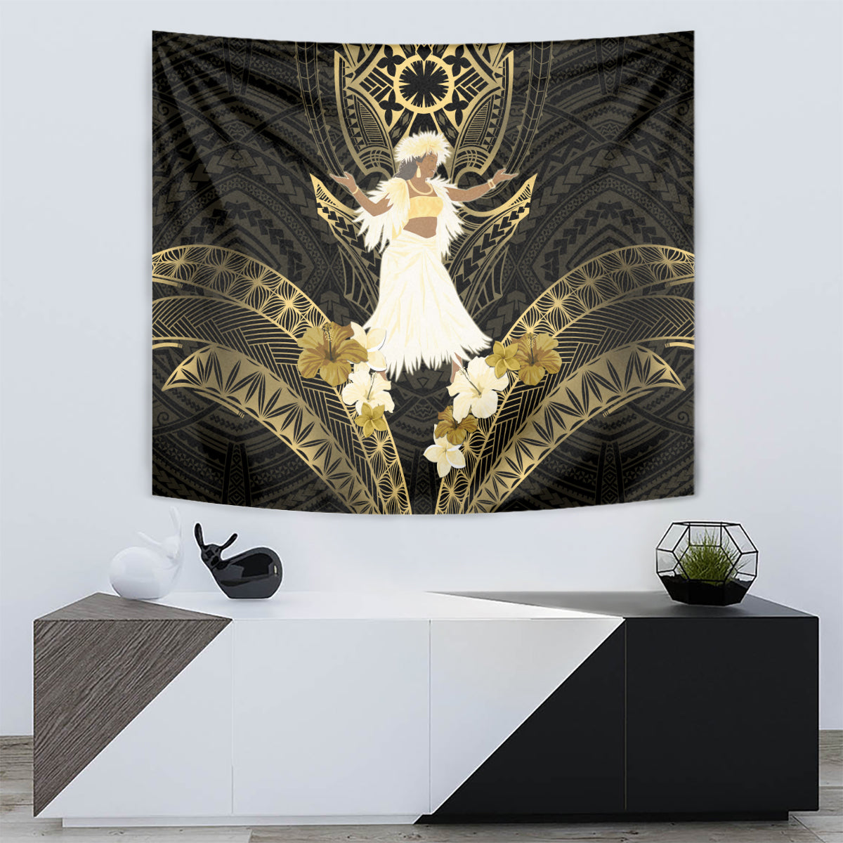 Niue Women's Day Tapestry With Polynesian Pattern LT05 - Polynesian Pride