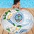 Guam Chamorro Beach Blanket Guasali Flowers Curves Style