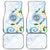 Guam Chamorro Car Mats Guasali Flowers Curves Style