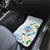 Guam Chamorro Car Mats Guasali Flowers Curves Style