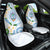 Guam Chamorro Car Seat Cover Guasali Flowers Curves Style