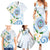 Guam Chamorro Family Matching Summer Maxi Dress and Hawaiian Shirt Guasali Flowers Curves Style