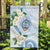 Guam Chamorro Garden Flag Guasali Flowers Curves Style