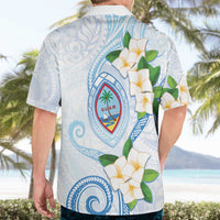 Guam Chamorro Hawaiian Shirt Guasali Flowers Curves Style LT05 - Polynesian Pride