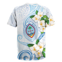 Guam Chamorro Rugby Jersey Guasali Flowers Curves Style