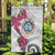 Guam Chamorro Garden Flag Curves Polynesian Tattoo Mix Bougainvillea