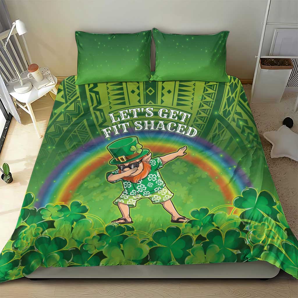 Hawaii Saint Patrick's Day Bedding Set Let's Get Fit Shaced