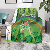 Hawaii Saint Patrick's Day Blanket Let's Get Fit Shaced LT05 - Polynesian Pride