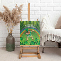 Hawaii Saint Patrick's Day Canvas Wall Art Let's Get Fit Shaced LT05 - Polynesian Pride