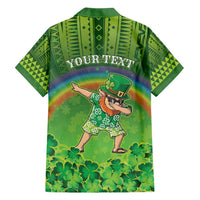 Personalised Hawaii Saint Patrick's Day Family Matching Puletasi and Hawaiian Shirt Let's Get Fit Shaced