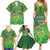 Personalised Hawaii Saint Patrick's Day Family Matching Summer Maxi Dress and Hawaiian Shirt Let's Get Fit Shaced