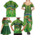 Personalised Hawaii Saint Patrick's Day Family Matching Summer Maxi Dress and Hawaiian Shirt Let's Get Fit Shaced