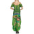 Personalised Hawaii Saint Patrick's Day Family Matching Summer Maxi Dress and Hawaiian Shirt Let's Get Fit Shaced