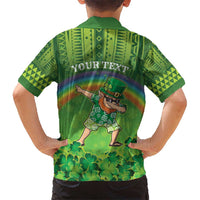 Personalised Hawaii Saint Patrick's Day Hawaiian Shirt Let's Get Fit Shaced LT05 - Polynesian Pride