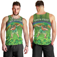 Personalised Hawaii Saint Patrick's Day Men Tank Top Let's Get Fit Shaced LT05 - Polynesian Pride