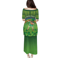 Personalised Hawaii Saint Patrick's Day Puletasi Let's Get Fit Shaced LT05 - Polynesian Pride