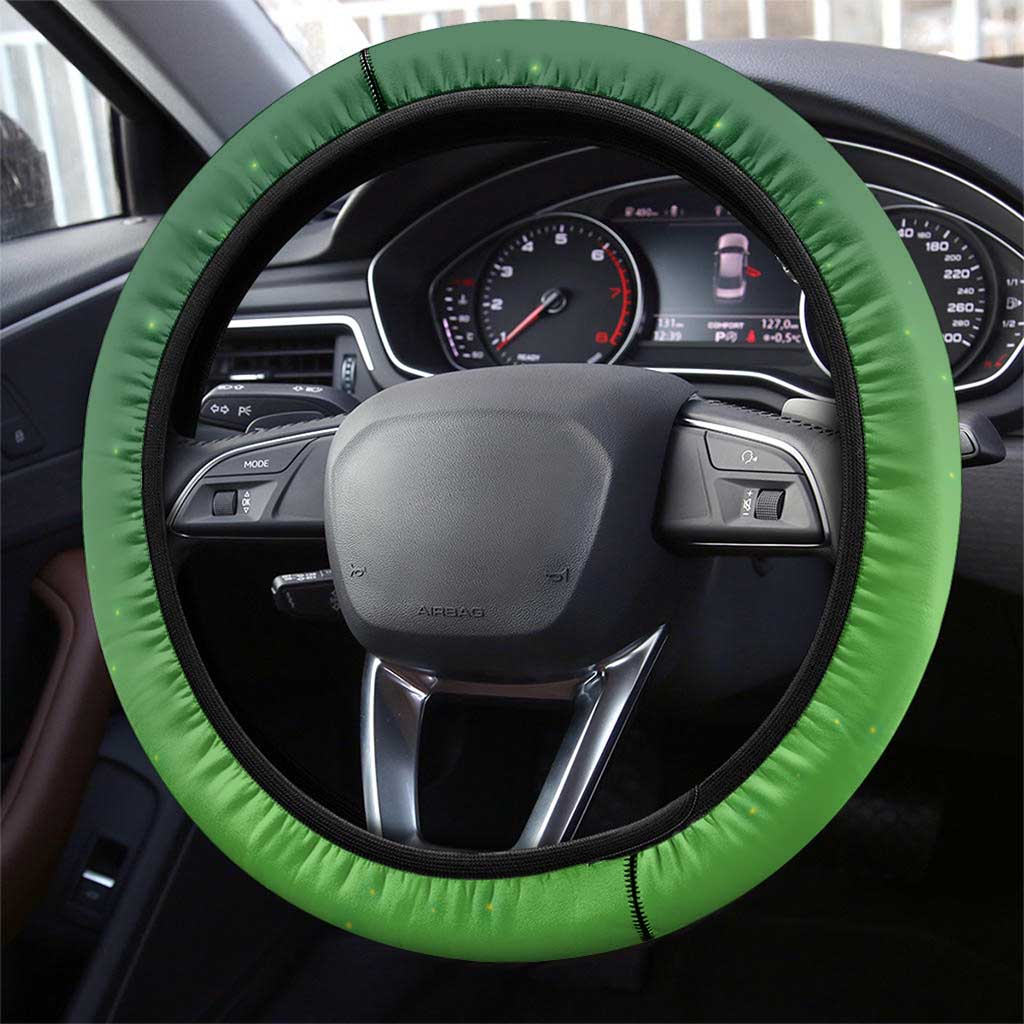 Hawaii Saint Patrick's Day Steering Wheel Cover Let's Get Fit Shaced LT05 - Polynesian Pride