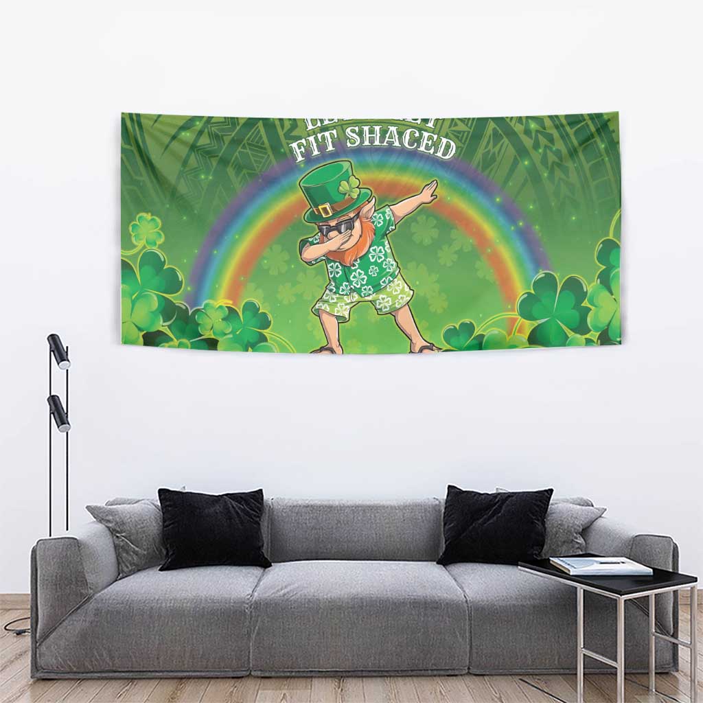 Hawaii Saint Patrick's Day Tapestry Let's Get Fit Shaced