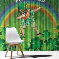 Hawaii Saint Patrick's Day Window Curtain Let's Get Fit Shaced LT05 - Polynesian Pride