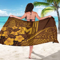 Hawaii Mililani High School Sarong Tribal Tattoo With Hibiscus Flowers LT05 - Polynesian Pride
