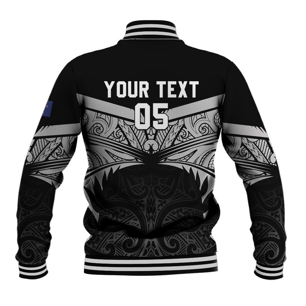 Custom New Zealand Cricket Baseball Jacket Go Champions World Cup 2024 With Maori Pattern LT05 - Polynesian Pride