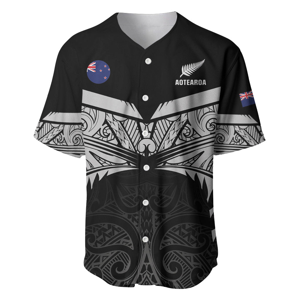 Custom New Zealand Cricket Baseball Jersey Go Champions World Cup 2024 With Maori Pattern