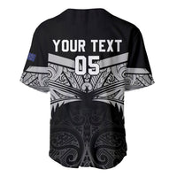 Custom New Zealand Cricket Baseball Jersey Go Champions World Cup 2024 With Maori Pattern